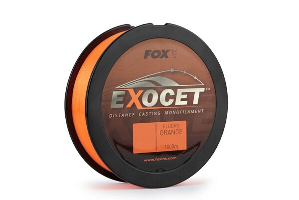 Fox Exocet Fluoro Orange Mono 0,33mm 16lb 7,5kg