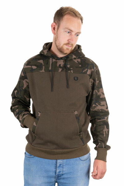 Fox Khaki/Camo Hoody Gr.L