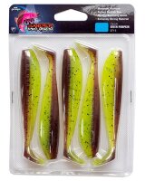 Fox Zander Pro Shad Ultra UV Pack 7,5cm Green Pumpkin