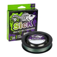 Berkley Sick 2-1 Braid 150m 0,08mm Fluorocarbon 50m 0,30mm