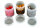 Fox Bait Tubes Full Size clear 6 Stück