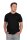 Fox Large Print Black T-Shirt Gr.S