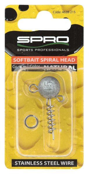 Spro Softbait Spiral Head 7g natural