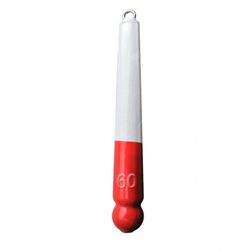 Dega Heringsgewicht aus Zink Rot/Weiß 60gr