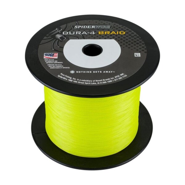 Spiderwire Dura4 Braid 1800m 0,12mm 10,5kg yellow