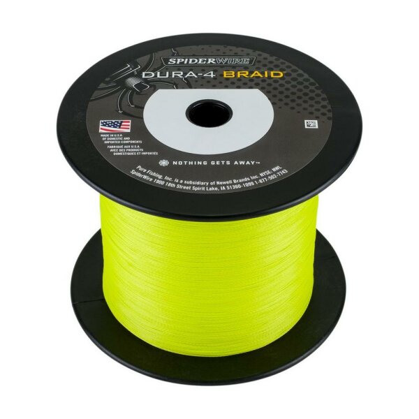 Spiderwire Dura4 Braid 1800m 0,30mm 29,0kg yellow