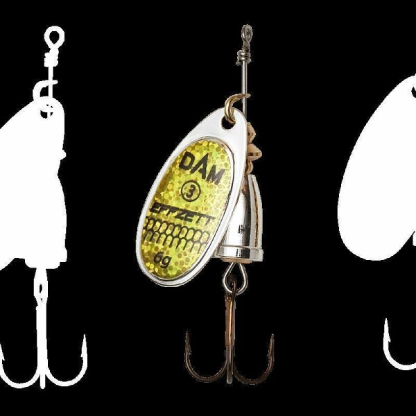 DAM EXECUTOR SPINNER #5 11G SINKING REFLEX GOLD