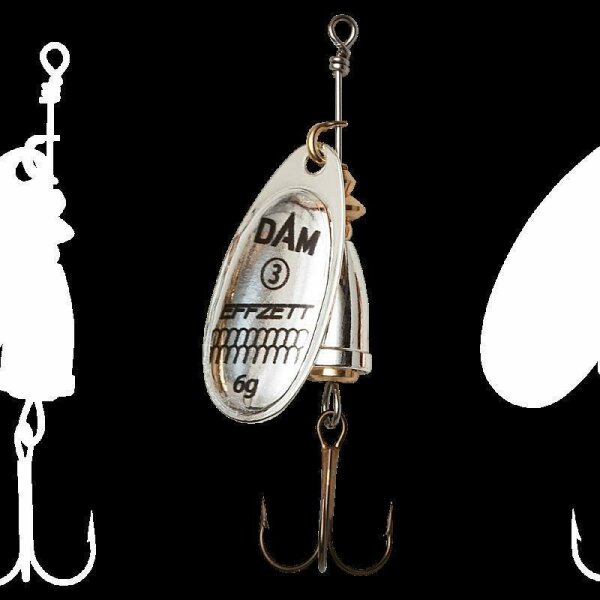 DAM EXECUTOR SPINNER #2 4G SINKING SILVER