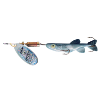 DAM MINNOW SPINNER #3 7G SINKING SILVER/BLACK