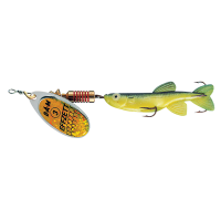 DAM MINNOW SPINNER #1 3G SINKING YELLOW/BLACK