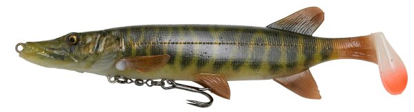 Savage Gear 4D PIKE SHAD 20CM 65G SLOW SINK STRIPED PIKE