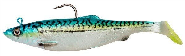 Savage Gear 4D HERRING BIG SHAD 25CM 300G SINKING GREEN MACKEREL 2+1PCS