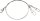 Savage Gear SINGLE STRAND TITANIUM JERKBAIT TRACE 22CM 0.50MM 20KG 44LBS