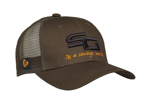 Savage Gear SG4 CAP ONE SIZE OLIVE GREEN
