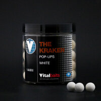 Vitalbaits Pop-ups The Kraken 18 mm WHITE  80 gr.