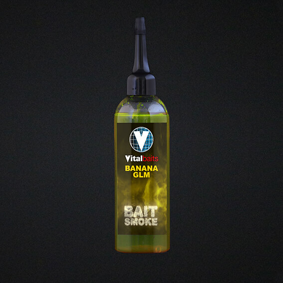 Vitalbaits Bait Smoke Banana GLM  100 ml