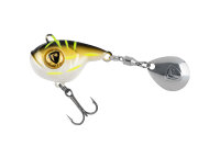 Fox Rage Eye Big Spin Tail 14g 6cm Black & Gold