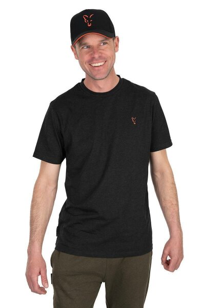 Fox Collection T-Shirt black/orange Gr.M