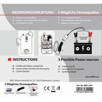 Jenzi Elektr. Belüftungspumpe für Batterie oder 12 Volt