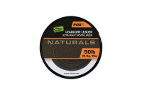 Fox Naturals Leadcore Leader 50lb 22,7kg 25m