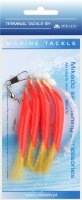 Mikado Meeresvorfach Hair Rig Tube rot-gelb 3/0