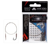 Mikado STAHL-LEADER - MIT SCHLAUFE UND HAKEN 30cm/10kg -...