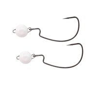 Spro Freestyle Rigged Bottom Jig glow 10g Gr.2/0
