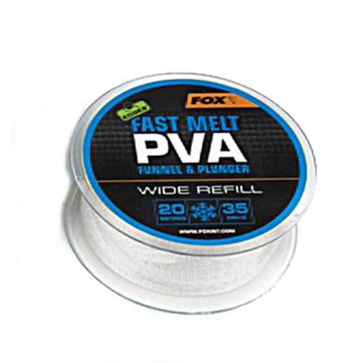 Fox Edges 20m Refill Fast Melt Wide 35mm PVA