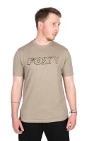 Fox Ltd LW Khaki Marl T-Shirt Gr.XXL