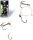 Quantum Mr. Pike Ghost Traces Bait-Release-Rig weiß Gr.4 50cm 1Stück
