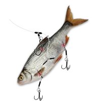 Quantum Mr. Pike Ghost Traces Twin Hook-Release-Rig...