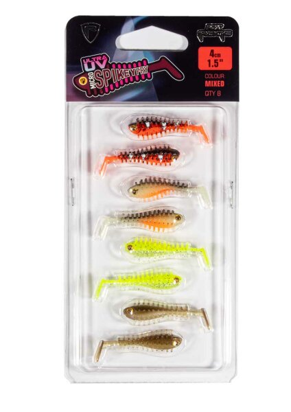 Fox Rage Micro Spikeyfry UV Color Mixed 4cm