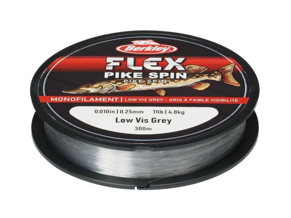 Berkley Flex Pike Spin 300m 0,25mm 4,80kg grey