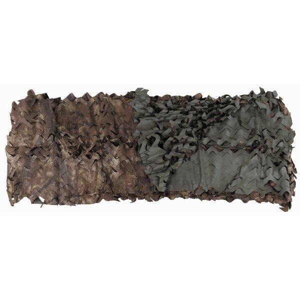 MFH Tarnnetz 2x3m wendbar hunter-braun/olive