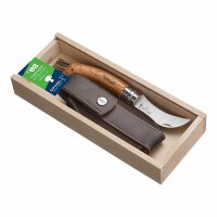 Opinel Pilzmesser rostfrei Eichenholz mit Etui