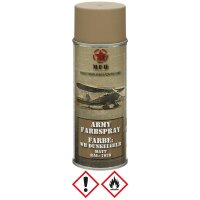 MFH Army Farbspray 400ml WH Dunkelgelb matt