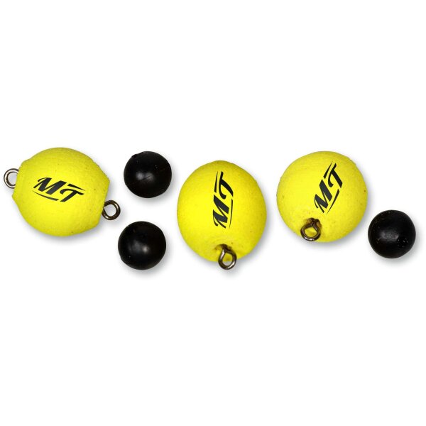 Zebco Magic Trout Posenwirbel G2 EVA neon gelb 10mm