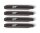 Trout Magic Trout MT-Gewicht langsam sinkend schwarz 4Stück 3g 2,5cm