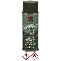 MFH Army Farbspray 400ml wald grün matt