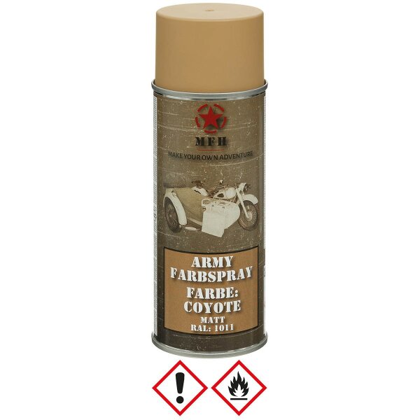 MFH Army Farbspray 400ml coyote matt