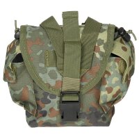 MFH Trinkflaschen Tasche Molle flecktarn