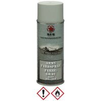 MFH Army Farbspray 400ml Grau matt