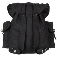 MFH BW Rucksack schwarz Canvas