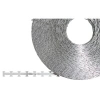 MFH Band-Stacheldraht metall verzinkt 120m Durchmesser 30cm