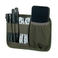 M-Tac hook & loop low profile admin panel Patch Ranger Green