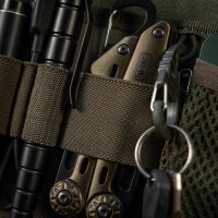 M-Tac hook & loop low profile admin panel Patch Ranger Green