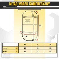 M-Tac Compression sack Large Olive