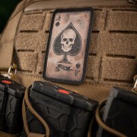 M-Tac patch Ace of Spades Coyote/Black