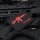 M-Tac patch AR-15 223/5,56 Laser Cut Black/Red