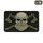 M-Tac Bearded Skull 3D PVC Patch Black/Olive